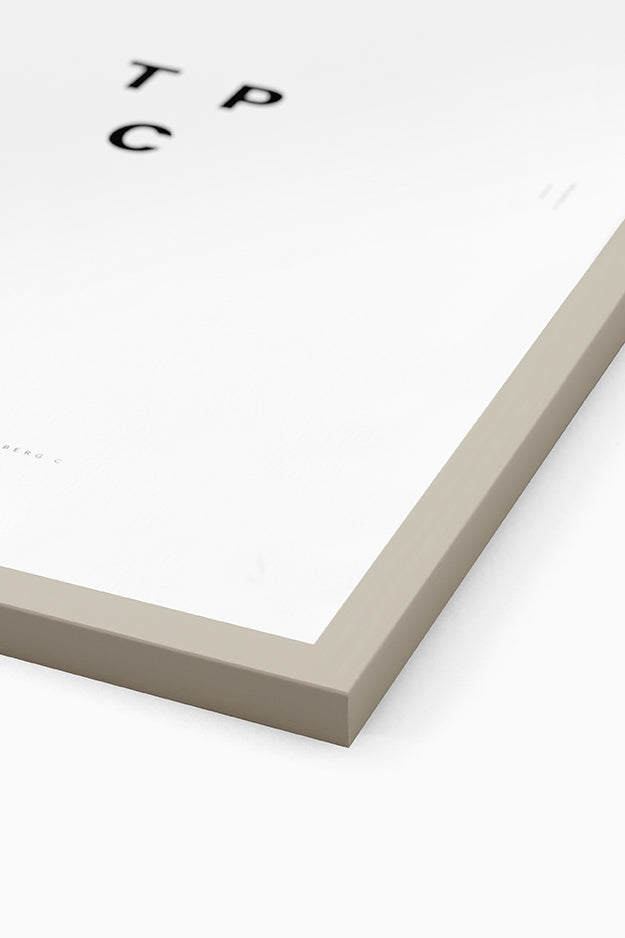 Bilderrahmen Beige