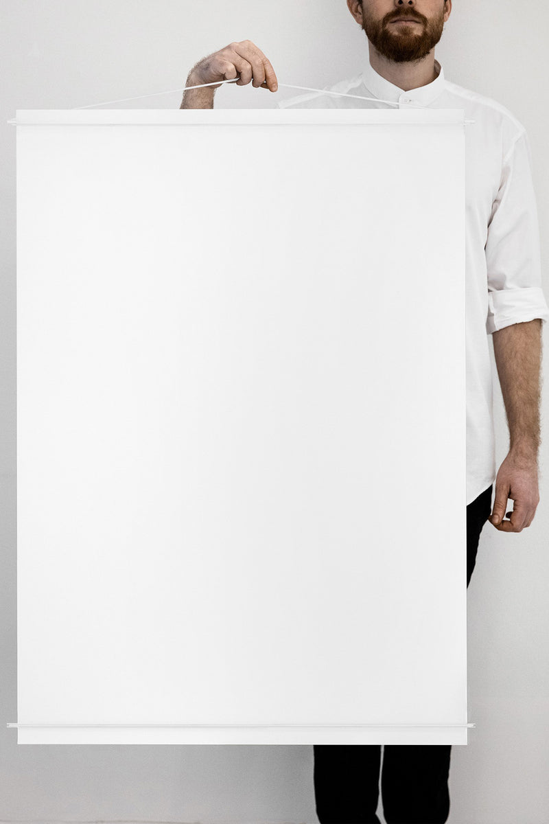 Poster Hanger – White