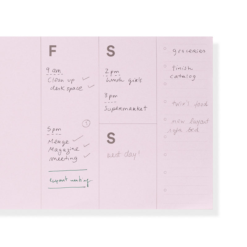 Weekly Pad Lavender